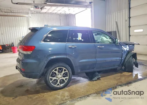 2020 Jeep Grand Cherokee Overland z USA, uszkodzony, nr VIN 1C4RJFCG8LC435741